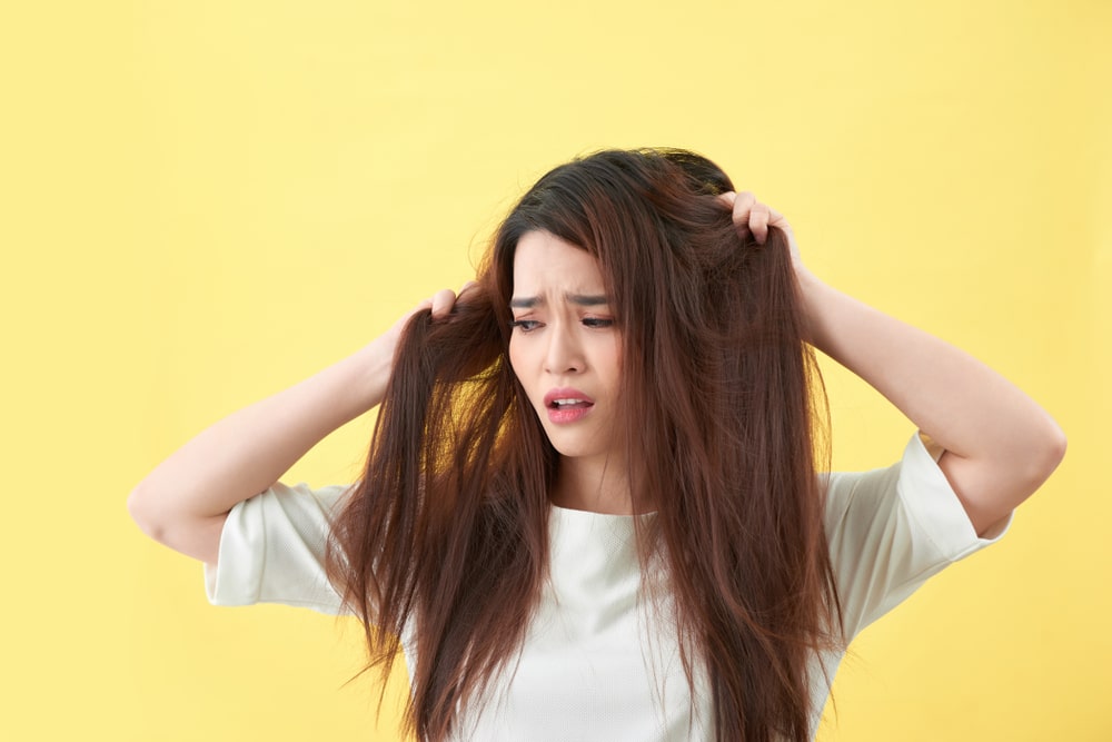 cheveux abimés